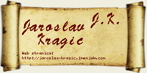 Jaroslav Kragić vizit kartica